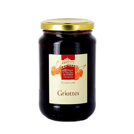 Confiture de griottes - (JO-cg) - 430 g | JOUQUES (Abbaye Notre-Dame-de-Fidélité de)