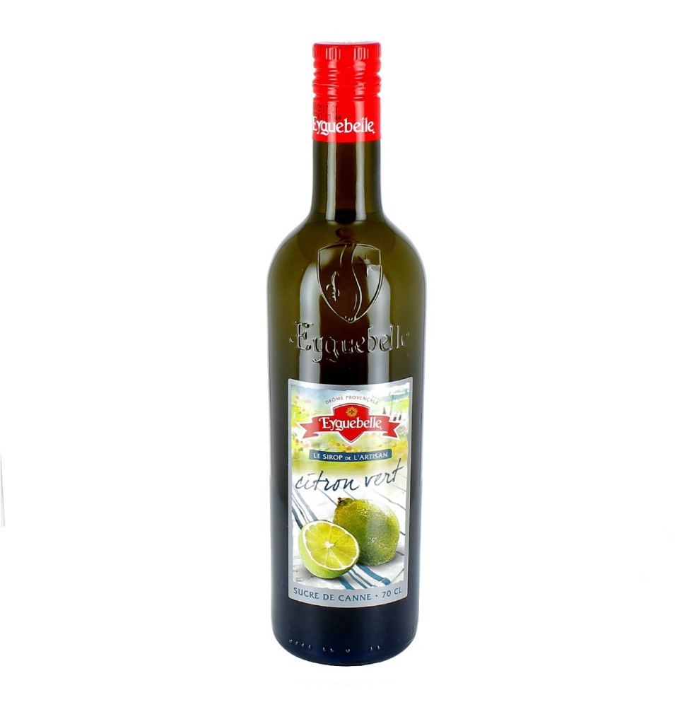 Sirop de Citron vert - 70 cL | EYGUEBELLE (lié à l'Abbaye d'Aiguebelle)
