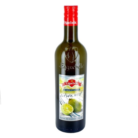 Sirop de Citron vert - 70 cL | EYGUEBELLE (lié à l'Abbaye d'Aiguebelle)