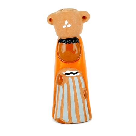 CRECHE B2 N°17 - La samaritaine - Santons en terre cuite (6cm) | JOUARRE (Abbaye Notre-Dame de)