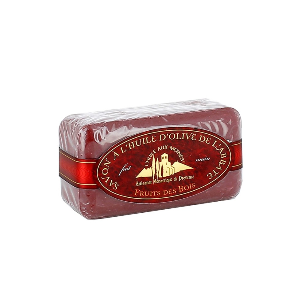 Savon à l'huile d'Olive et aux Fruits des bois - (BA-PSX1004) - 170 g | BARROUX (Abbaye Sainte-Madeleine du)