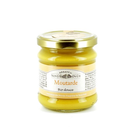 Moutarde douce BIO - 205 g | NOVY DVUR (Abbaye de) - République tchèque