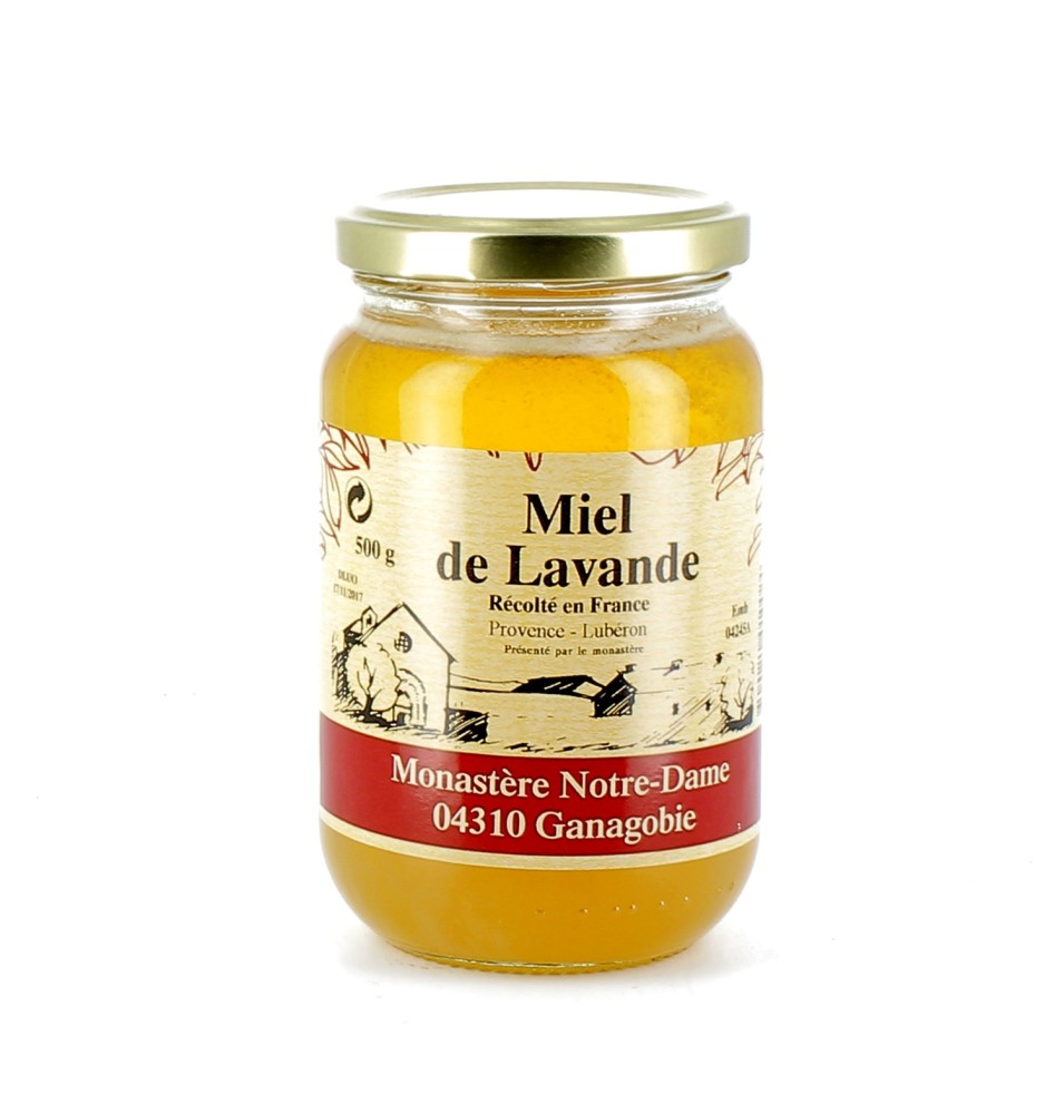 Miel de lavande - 500 g | GANAGOBIE (Abbaye Notre-Dame de)