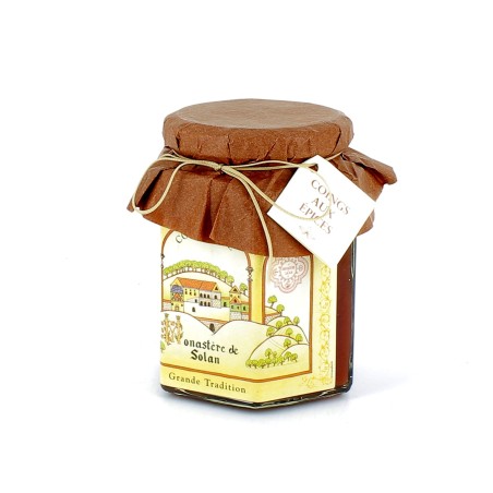 Confiture de Coing aux Épices BIO - 300 g | SOLAN (Monastère de la Protection de la Mère de Dieu de)