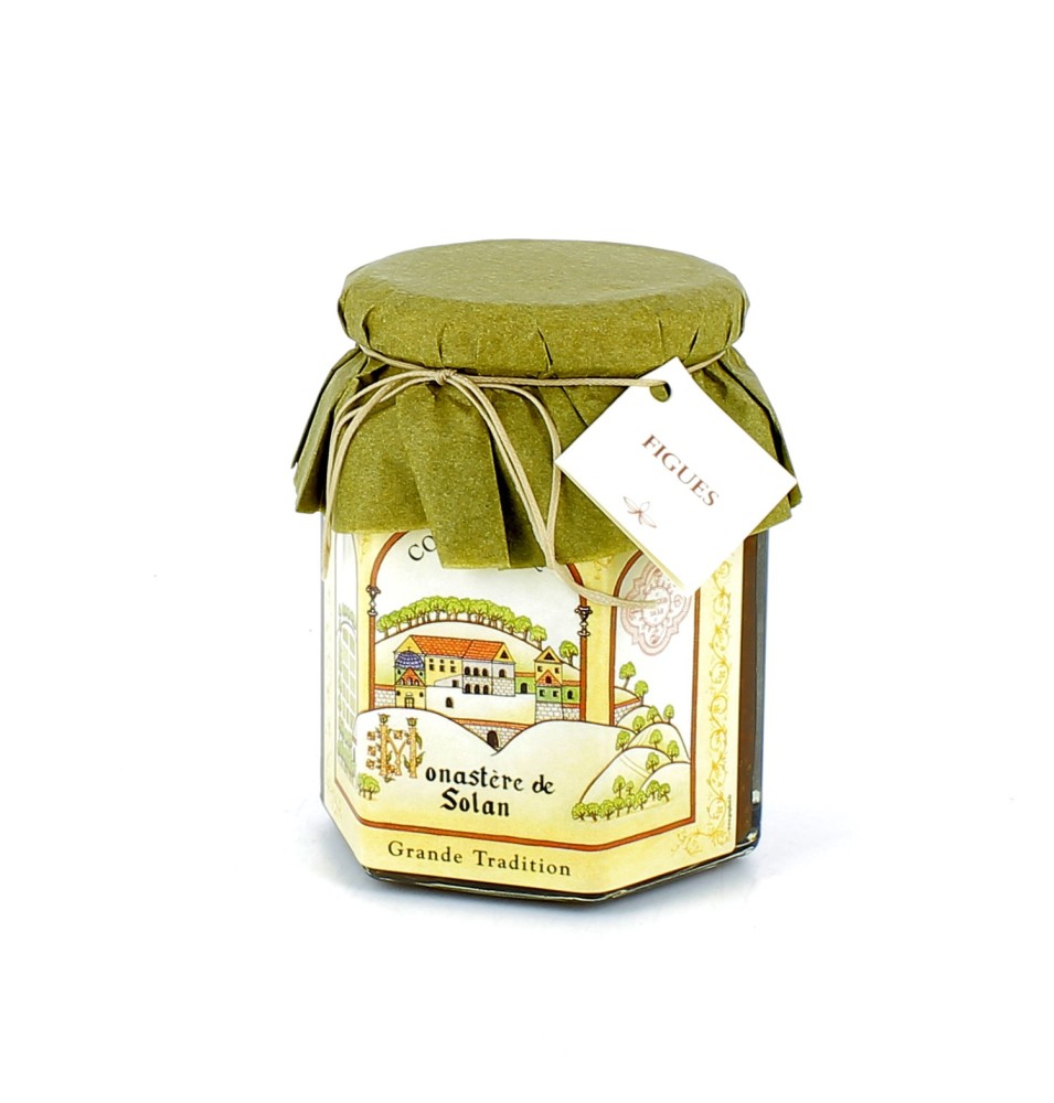 Confiture de figues bio - 300 g | SOLAN (Monastère de la Protection de la Mère de Dieu de)