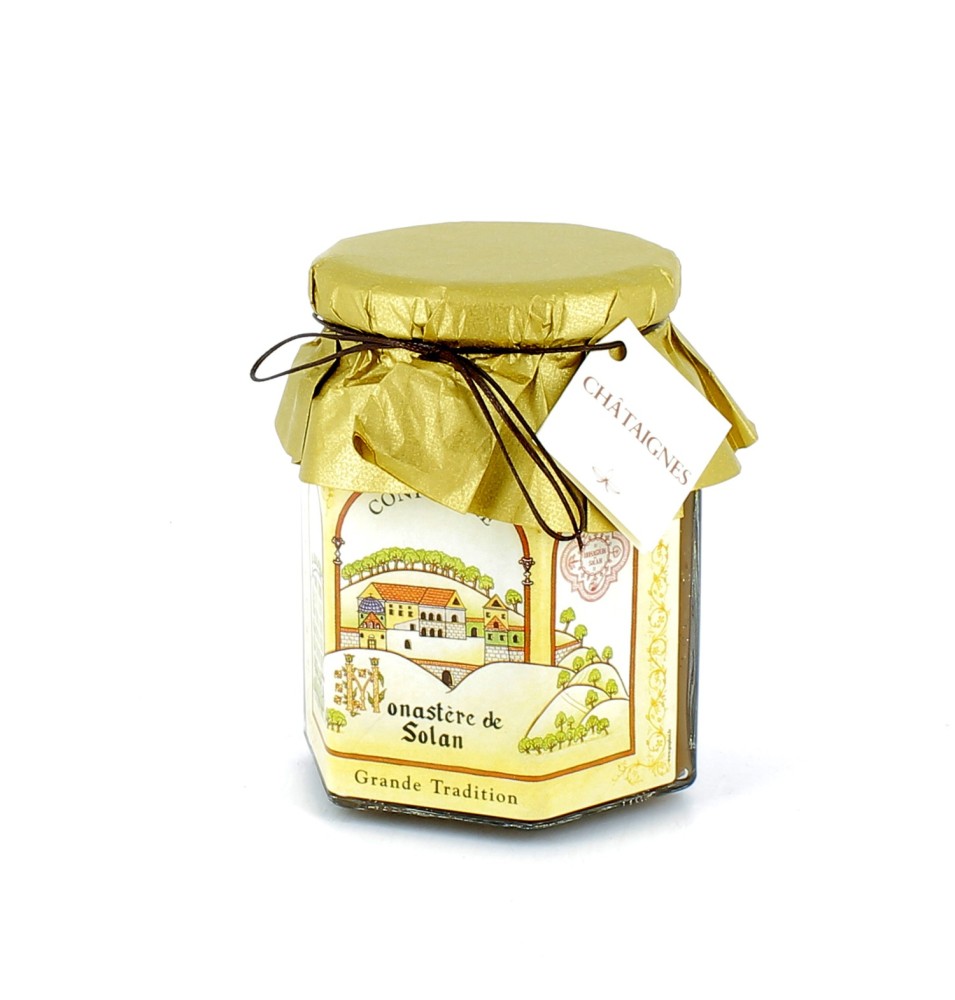 Confiture de châtaignes bio - 320 g | SOLAN (Monastère de la Protection de la Mère de Dieu de)