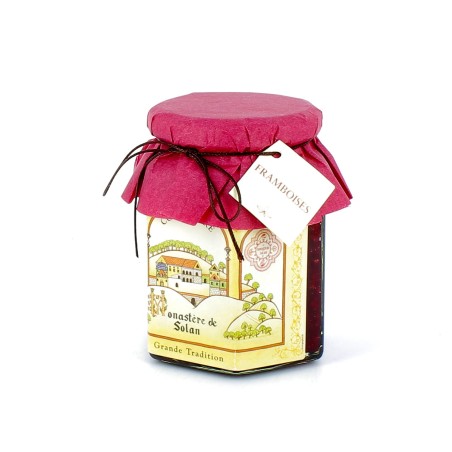 Confiture de framboises bio - 300 g | SOLAN (Monastère de la Protection de la Mère de Dieu de)