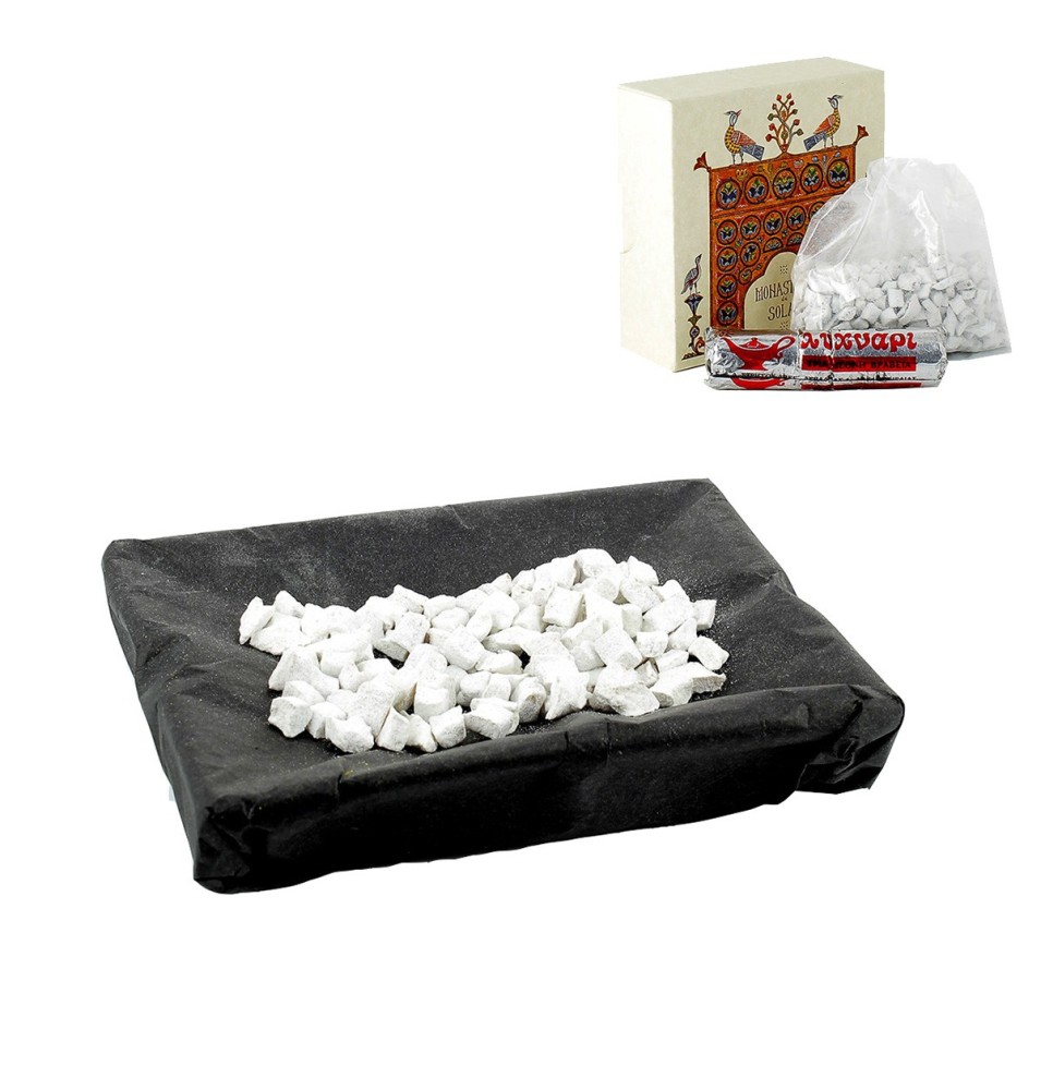 Coffret Encens lys + braise - 60 g | SOLAN (Monastère de la Protection de la Mère de Dieu de)
