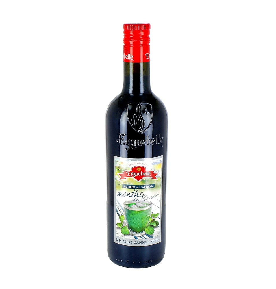 Sirop de Menthe de Provence - 70 cL | EYGUEBELLE (lié à l'Abbaye d'Aiguebelle)