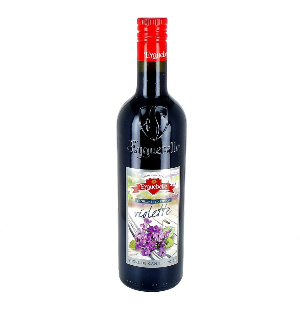 Sirop de Violette - 70 cL | EYGUEBELLE (lié à l'Abbaye d'Aiguebelle)