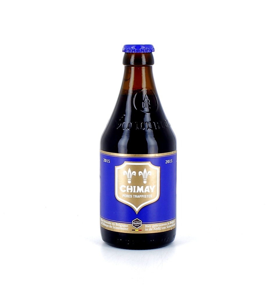 Bière Chimay Bleue - 33 cL | CHIMAY (Abbaye Notre-Dame de Scourmont à)