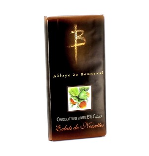 Tablette de chocolat Noir aux éclats de Noisettes