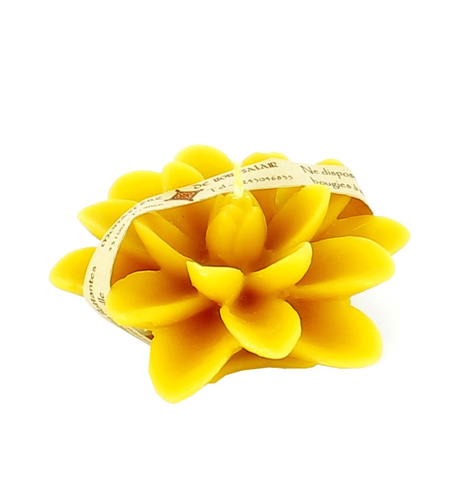 N°04 Bougie flottante fleur de lotus à l'unité | BOIS SALAIR (Monastère de)