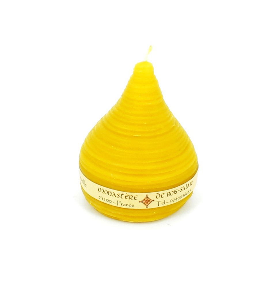 N°25 Bougie goutte striée | BOIS SALAIR (Monastère de)