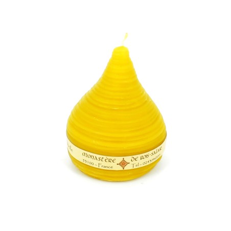 N°25 Bougie goutte striée | BOIS SALAIR (Monastère de)