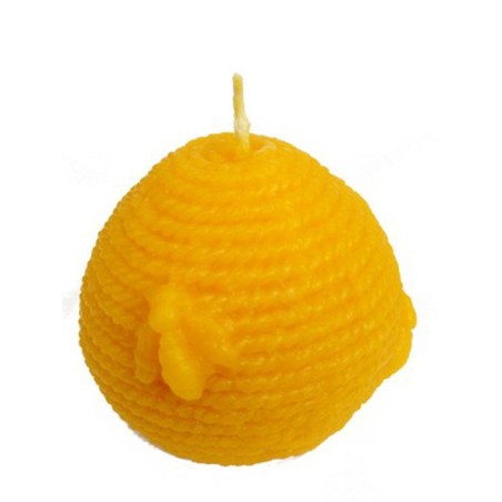 N°11 Bougie sphère avec abeilles | BOIS SALAIR (Monastère de)