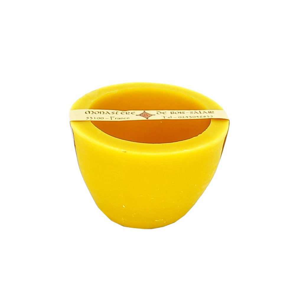 N°28 Bougie photophore vase | BOIS SALAIR (Monastère de)