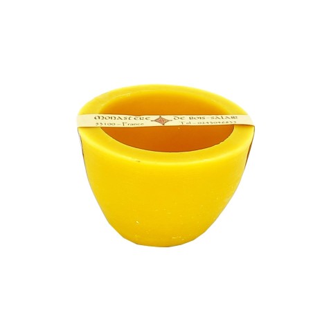 N°28 Bougie photophore vase | BOIS SALAIR (Monastère de)