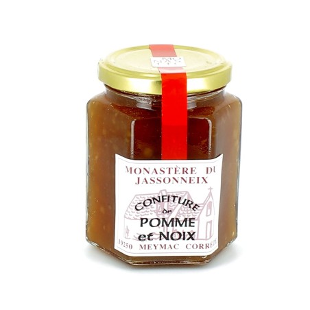 Confiture de Pomme et de Noix - 345 g | JASSONNEIX (Monastère du)