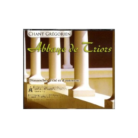 Chants Grégorien dimanches (CD) | TRIORS (Abbaye Notre-Dame de)