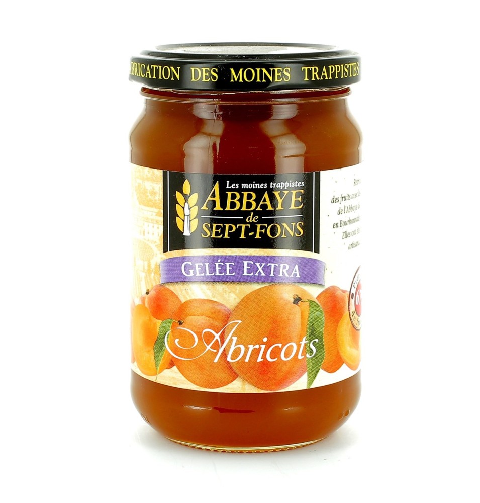 Gelée extra d'abricots - 370 g | SEPT-FONS (Abbaye Notre-Dame de)