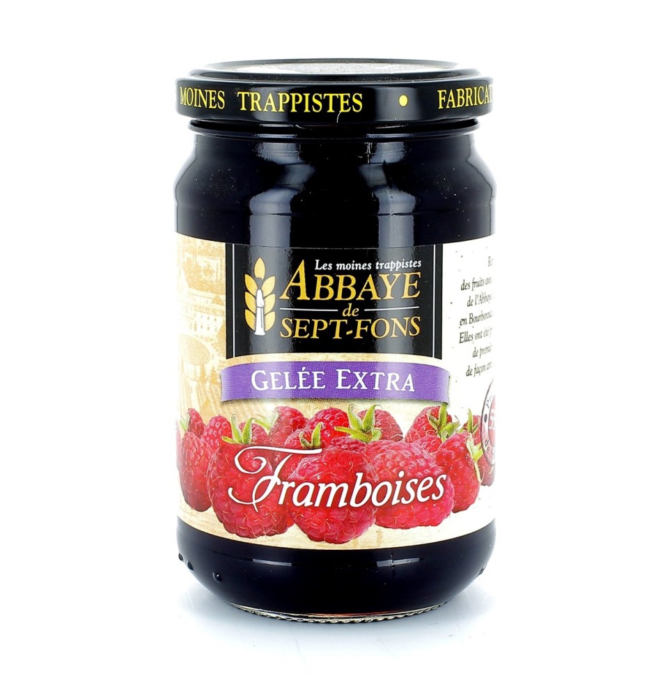 Gelée extra de framboises - 370 g | SEPT-FONS (Abbaye Notre-Dame de)