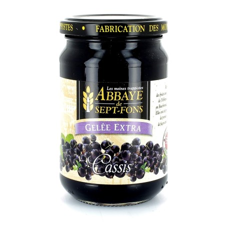 Gelée extra de cassis - 370 g | SEPT-FONS (Abbaye Notre-Dame de)