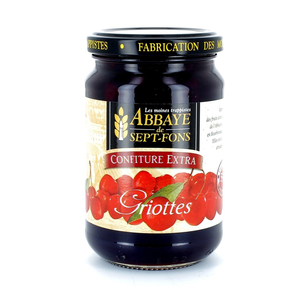 Confiture extra de griottes - 370 g | SEPT-FONS (Abbaye Notre-Dame de)
