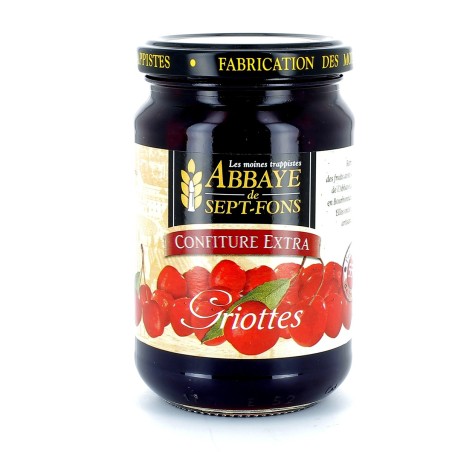Confiture extra de griottes - 370 g | SEPT-FONS (Abbaye Notre-Dame de)