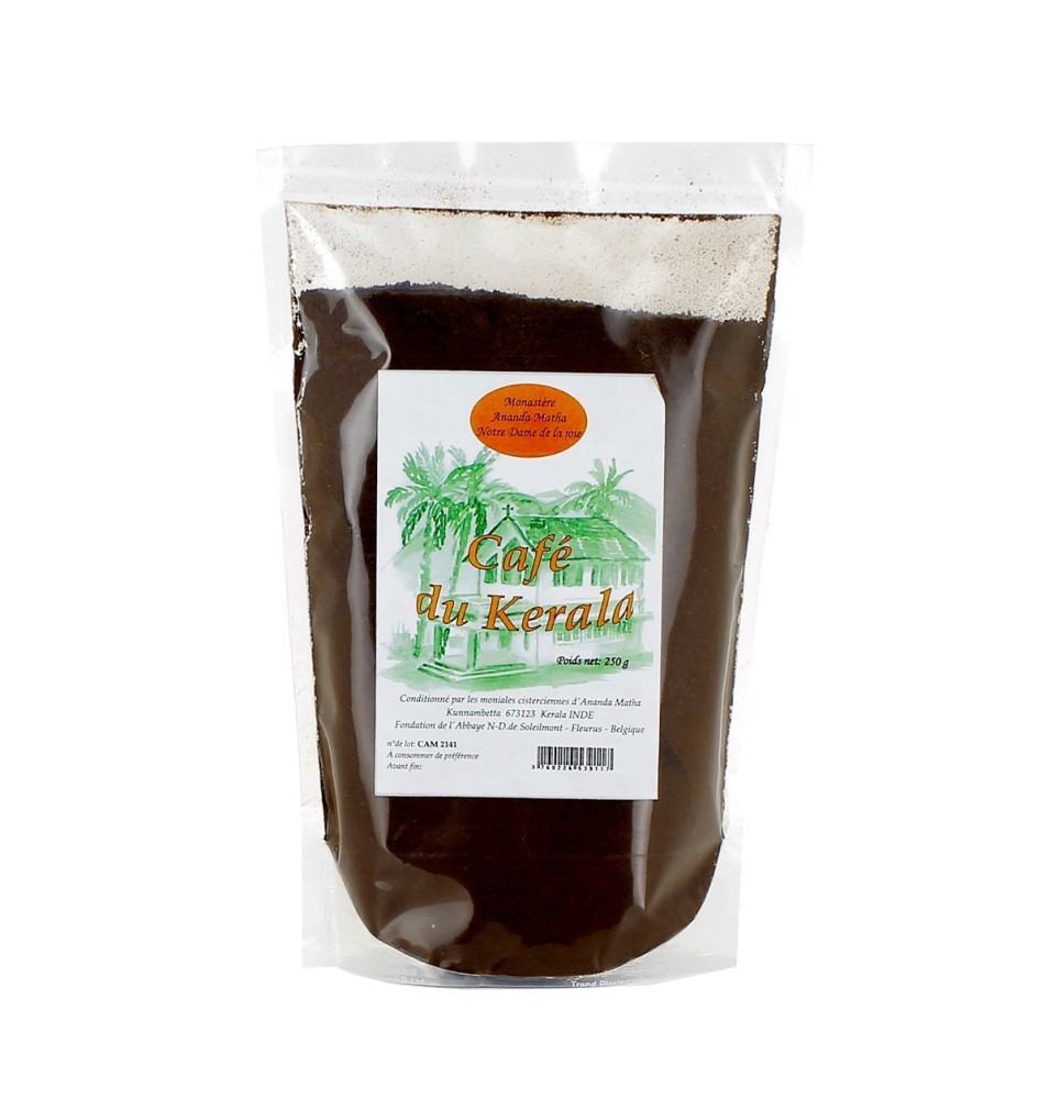 Café moulu du Kerala - 250 g | ANANDA MATHA (Monastère) - Kerala en Inde