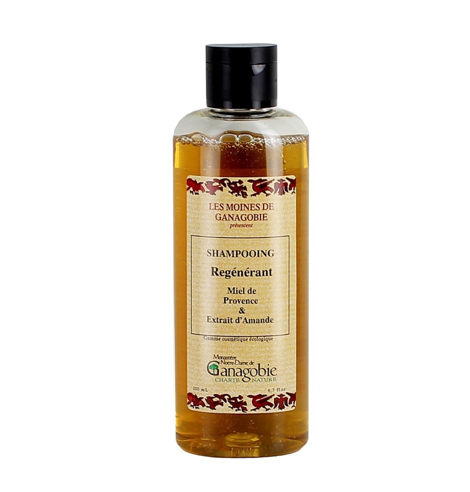Shampoing écologique régénérant - 200 mL | GANAGOBIE (Abbaye Notre-Dame de)