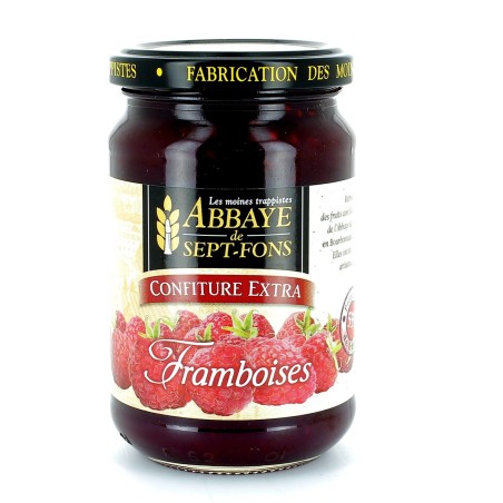 Confiture extra de framboises - 370 g | SEPT-FONS (Abbaye Notre-Dame de)