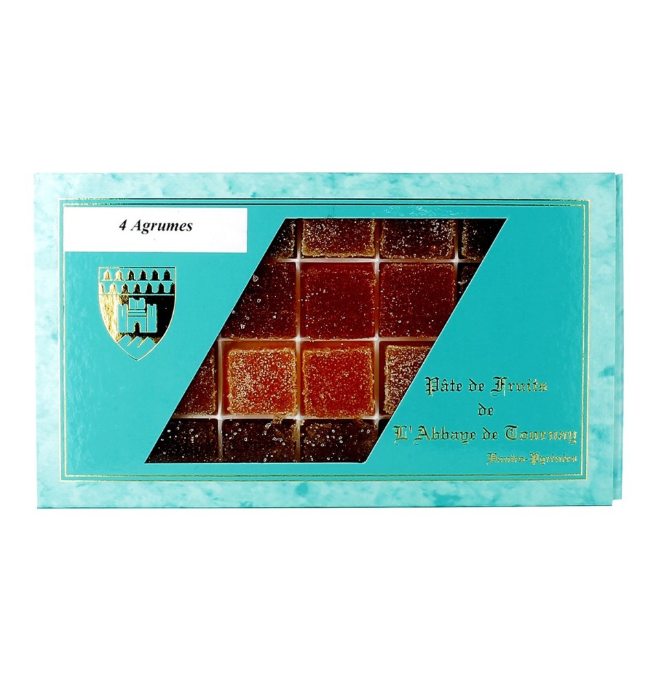 Pâtes de fruits aux 4 agrumes - 320 g | TOURNAY (Abbaye Notre-Dame de)