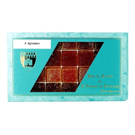 Pâtes de fruits aux 4 agrumes - 320 g | TOURNAY (Abbaye Notre-Dame de)