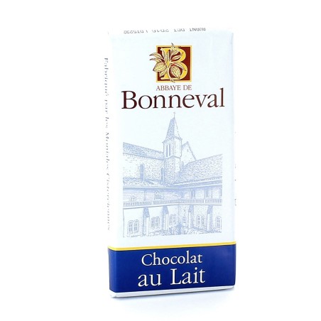 Tablette de chocolat au lait - 100 g | BONNEVAL (Abbaye Notre-Dame de)