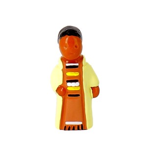 CRECHE B2 N°41 - Joseph - Santons en terre cuite (6cm) | JOUARRE (Abbaye Notre-Dame de)