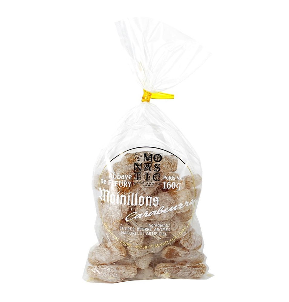 Moinillons au Caramel au beurre - 160 g | FLEURY (Abbaye de Saint-Benoît-sur-Loire)