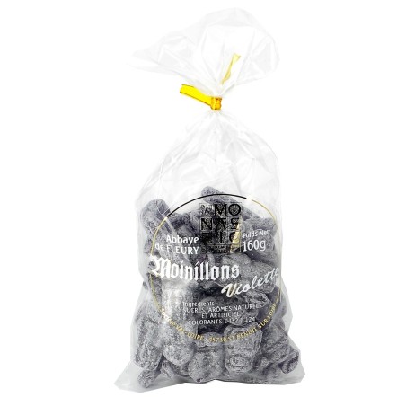 Sachet de moinillons à la violette - 160 g | FLEURY (Abbaye de Saint-Benoît-sur-Loire)