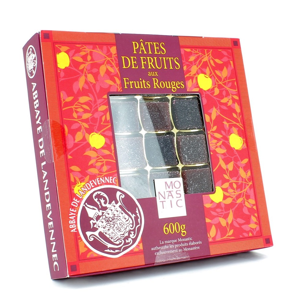 Pâtes de Fruits aux Fruits Rouges - 600 g | LANDEVENNEC (Abbaye Saint-Guénolé de)