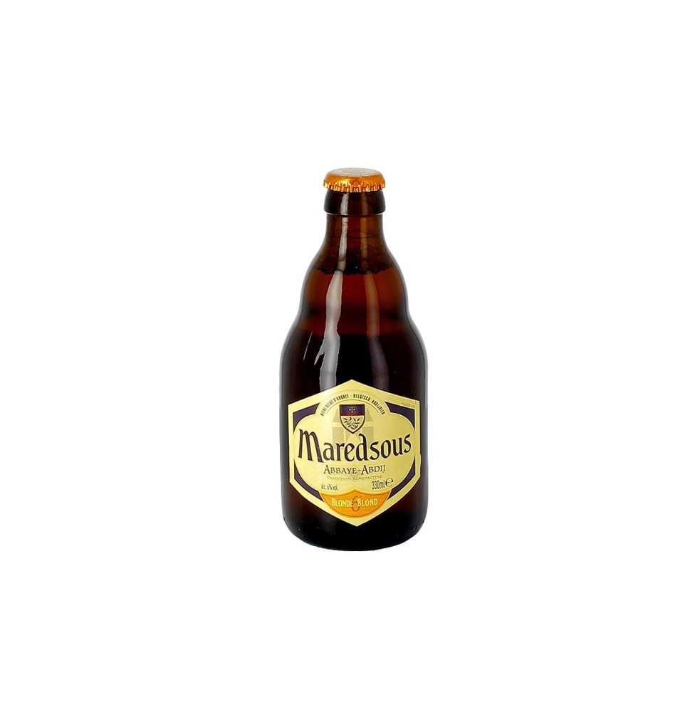Bière Blonde - 33 cL | MAREDSOUS (Abbaye de) - Belgique