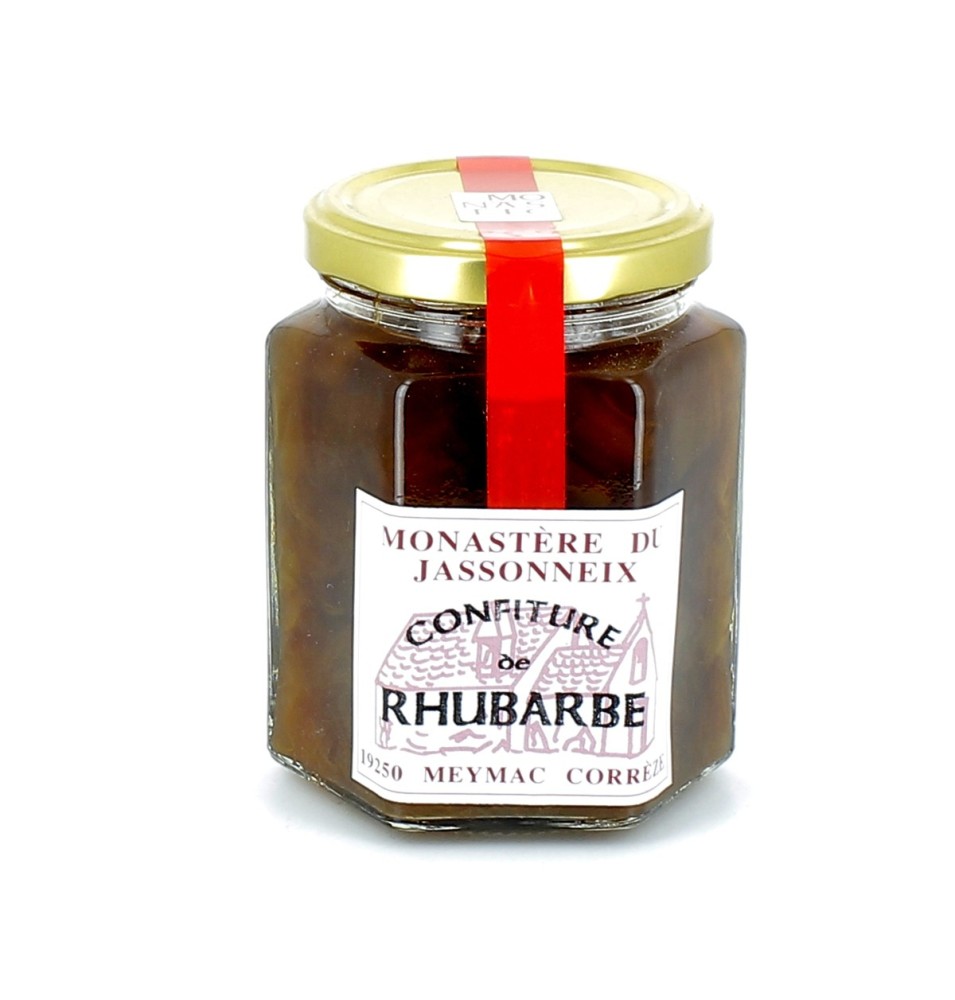 Confiture de Rhubarbe - 345 g | JASSONNEIX (Monastère du)