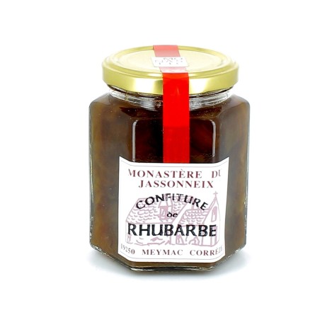 Confiture de Rhubarbe - 345 g | JASSONNEIX (Monastère du)