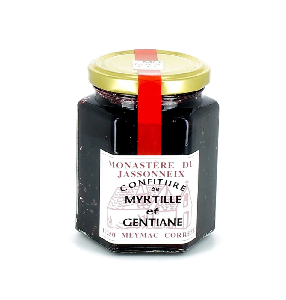 Confiture de Myrtille et Gentiane - 345 g | JASSONNEIX (Monastère du)