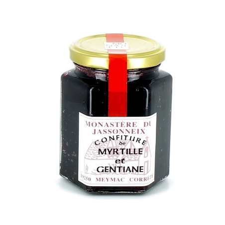 Confiture de Myrtille et Gentiane - 345 g | JASSONNEIX (Monastère du)