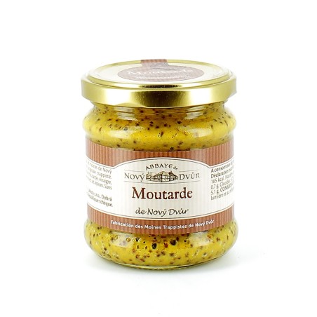 Moutarde à l'ancienne - 195 g | NOVY DVUR (Abbaye de) - République tchèque