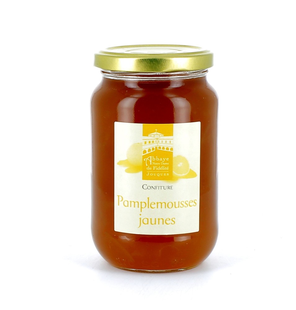 Confiture de Pamplemousse jaune - (JO-cpj) - 430 g | JOUQUES (Abbaye Notre-Dame-de-Fidélité de)