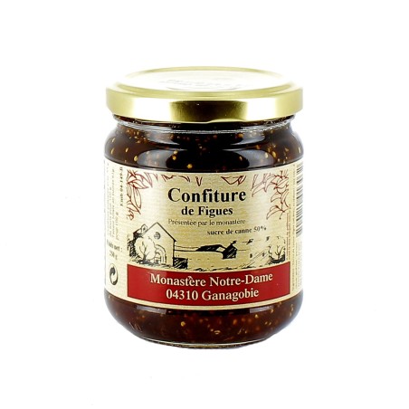 Confiture de figues - 250 g | GANAGOBIE (Abbaye Notre-Dame de)