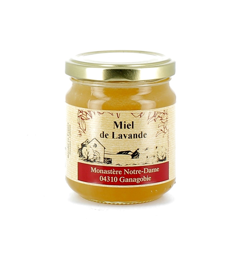 Miel de lavande - 250 g | GANAGOBIE (Abbaye Notre-Dame de)