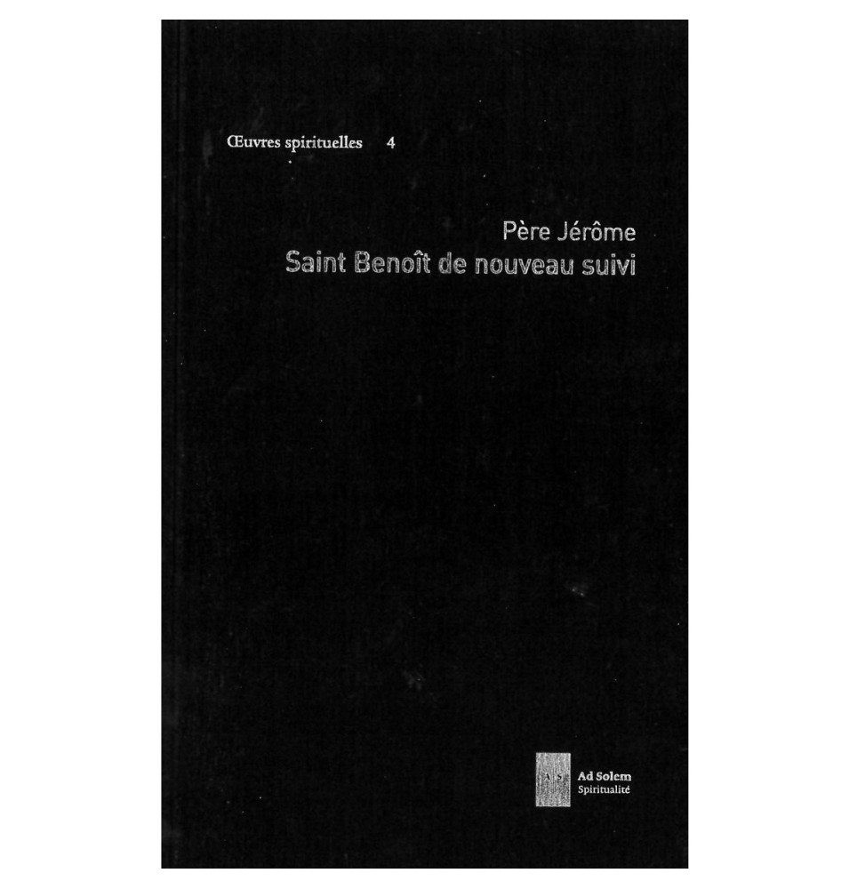 Saint Benoît de nouveau suivi (Occasion) | LIVRE