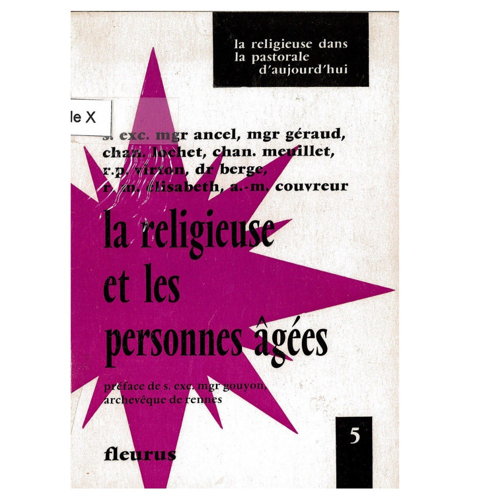 La religieuse et les personnes agées (Occasion) | LIVRE